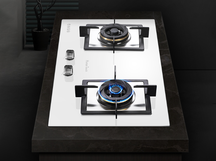 Built-in gas range